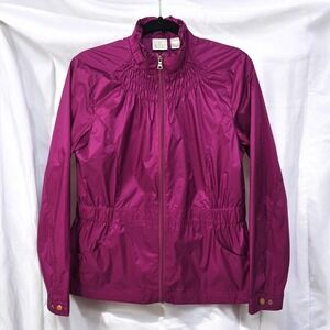 EP Pro‎ Golf Jacket Windbreaker Full Zip Lightweight Woman Medium Purple Outwear